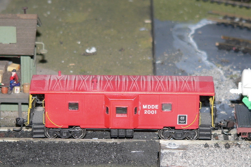 Caboose Hunt Maryland & Delaware in HOScale The ModelRails Model