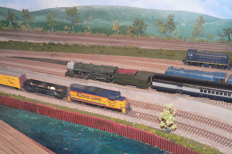 B&O in HO The ModelRails Model Railroad and Toy Train Photo Archive