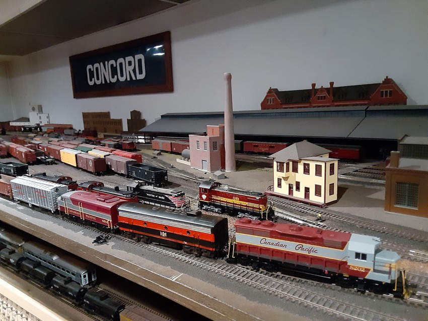 Concord, NH The ModelRails Model Railroad and Toy Train Photo Archive