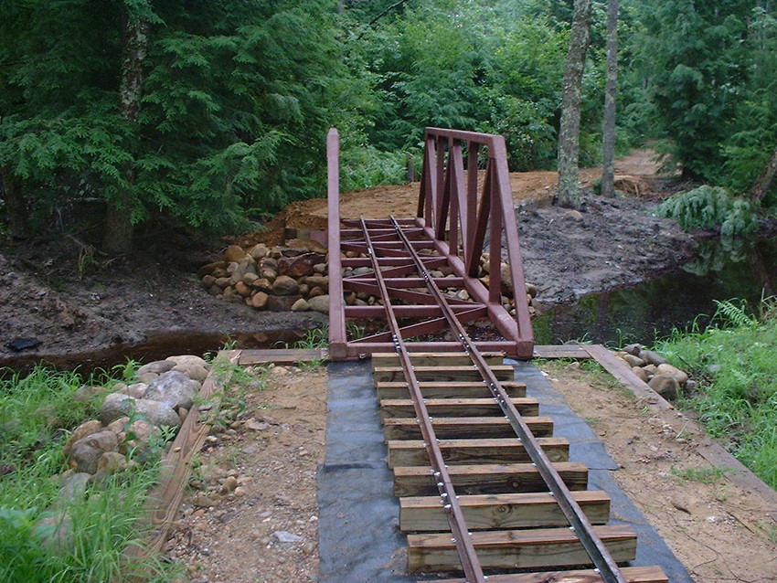 Flat Bridge Model 24' Warren Truss Bridge: The ModelRails Model Railroad and Toy Train ...